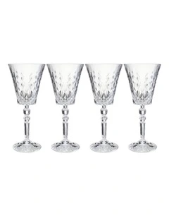 Francesca Wine Glass 260ML Set of 4 Gift Boxed