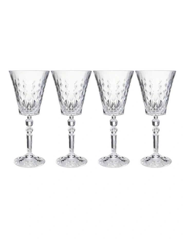 Francesca Wine Glass 260ML Set of 4 Gift Boxed image 1