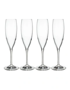 Sofia Flute 220ML Set of 4 Gift Boxed