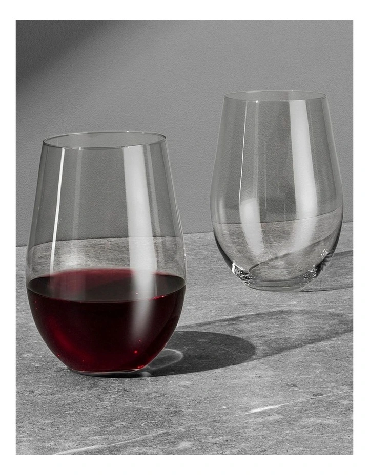 Calia Stemless Wine Glass 580ml Set of 2 Gift Boxed image 4