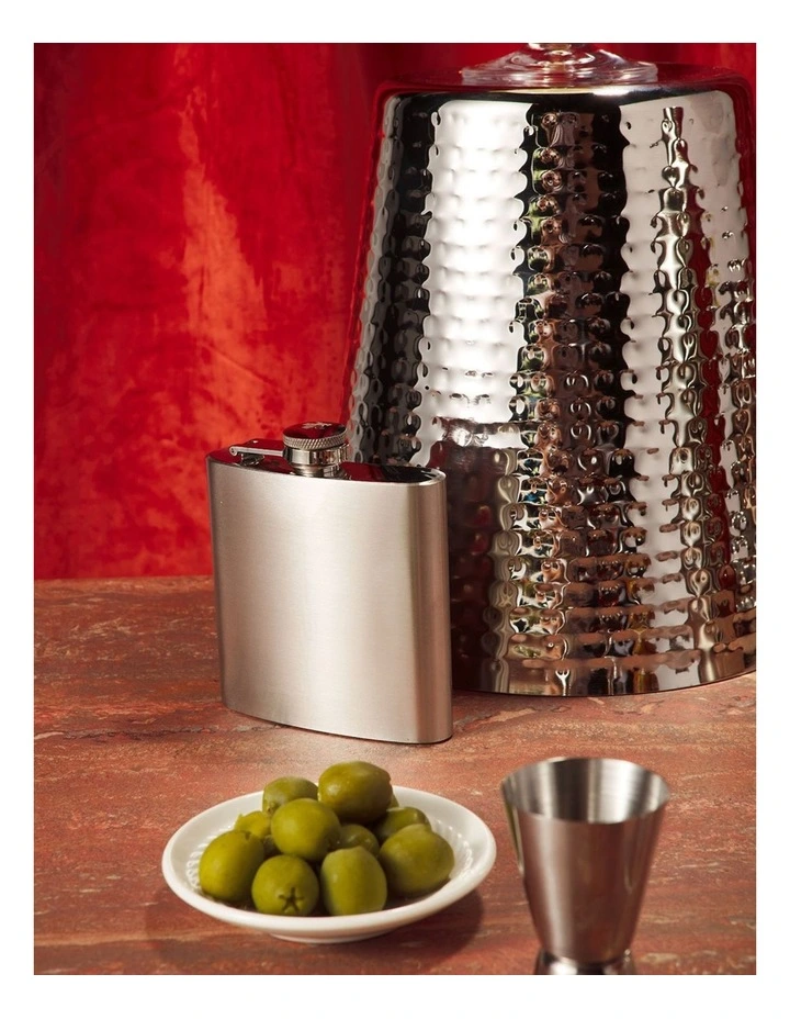 Cocktail & Co Hip Flask 170ml Stainless Steel Gift Boxed image 5