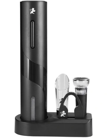 Cocktail & Co Electric Wine Opener Set 4 Pieces Gift Boxed