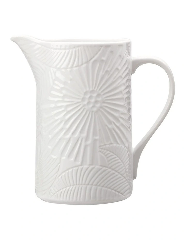 Panama Pitcher 1.4L in White image 1