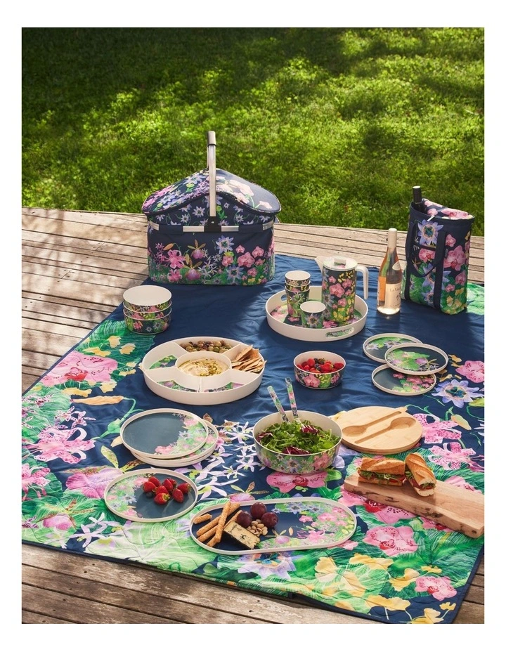 Tropical Twilight Insulated Wine Cooler Bag image 4