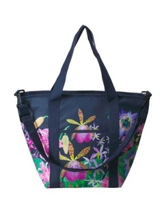 Tropical Twilight Insulated Picnic Tote Bag