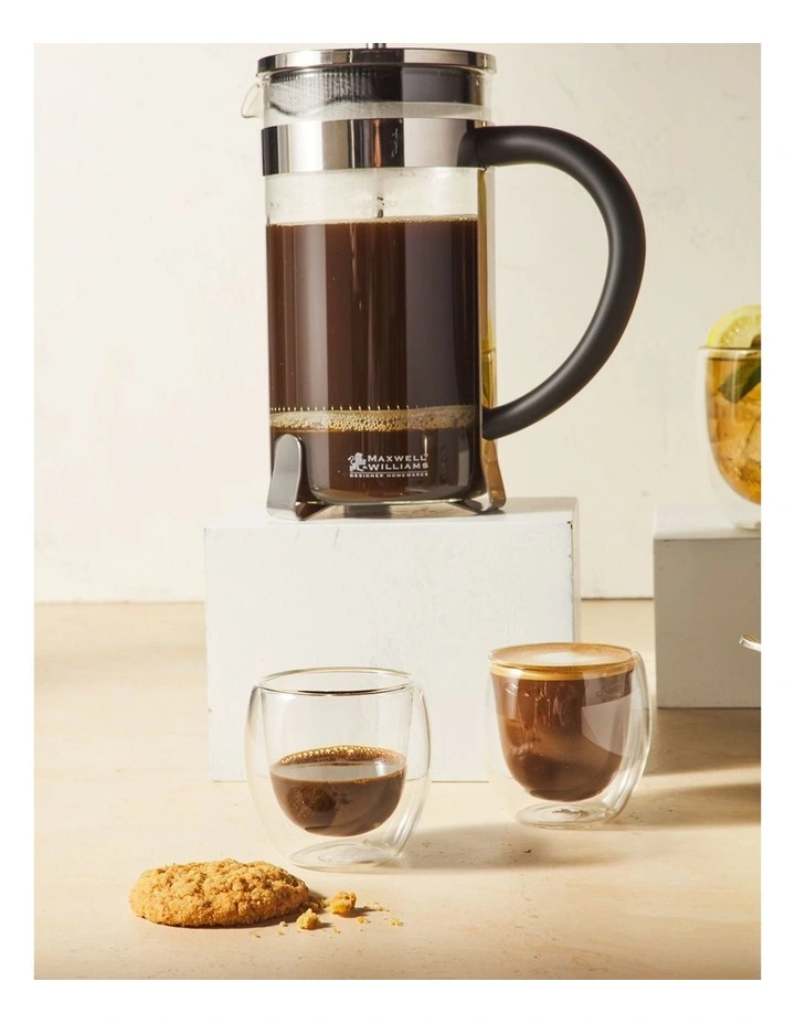 Blend Double Wall Cup 250ml Set of 2 in Clear image 5