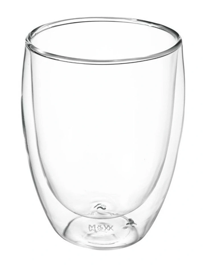 Blend Double Wall Cup 350ml Set of 2 in Clear image 2