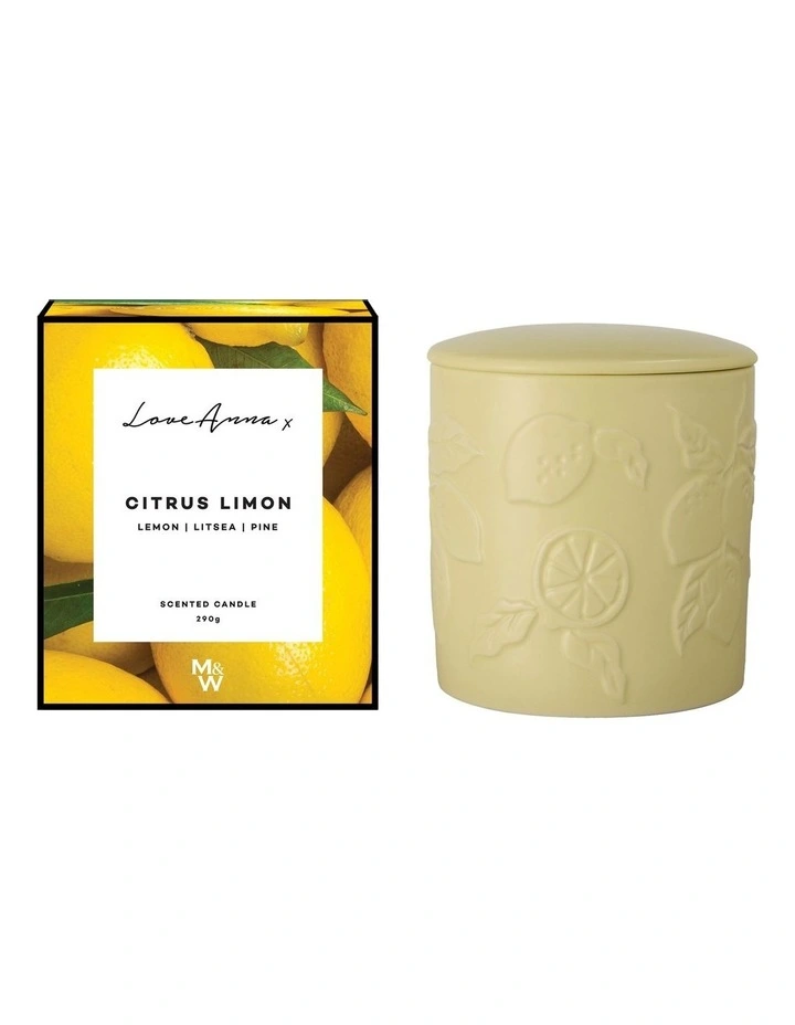 Botanika Citrus Limon Fragrance Candle 290g image 1
