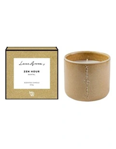 Chapters Zen Hour Fragrance Candle 325g Santal Gift Boxed