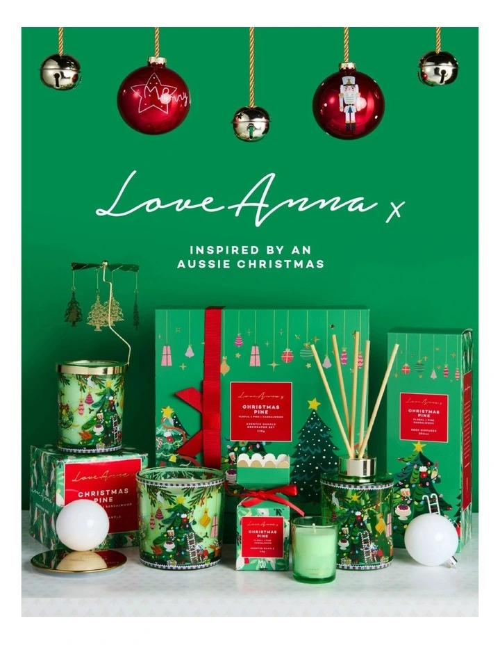 Festive Down Under Christmas Pine Fragrance Candle 600g image 4