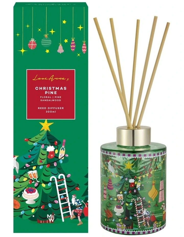 Festive Down Under Christmas Pine Diffuser 300ml image 1
