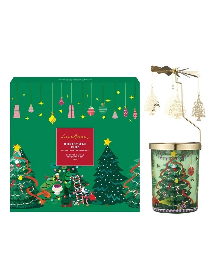 Festive Down Under Christmas Pine Fragrance Candle 235g image 1
