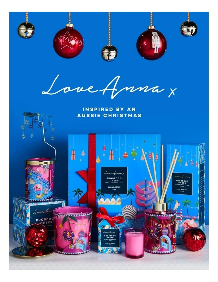 Festive Down Under Prosecco Cheer Fragrance Candle 340g image 4