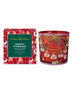 Festive Down Sweet Pudding Fragrance Candle 600g