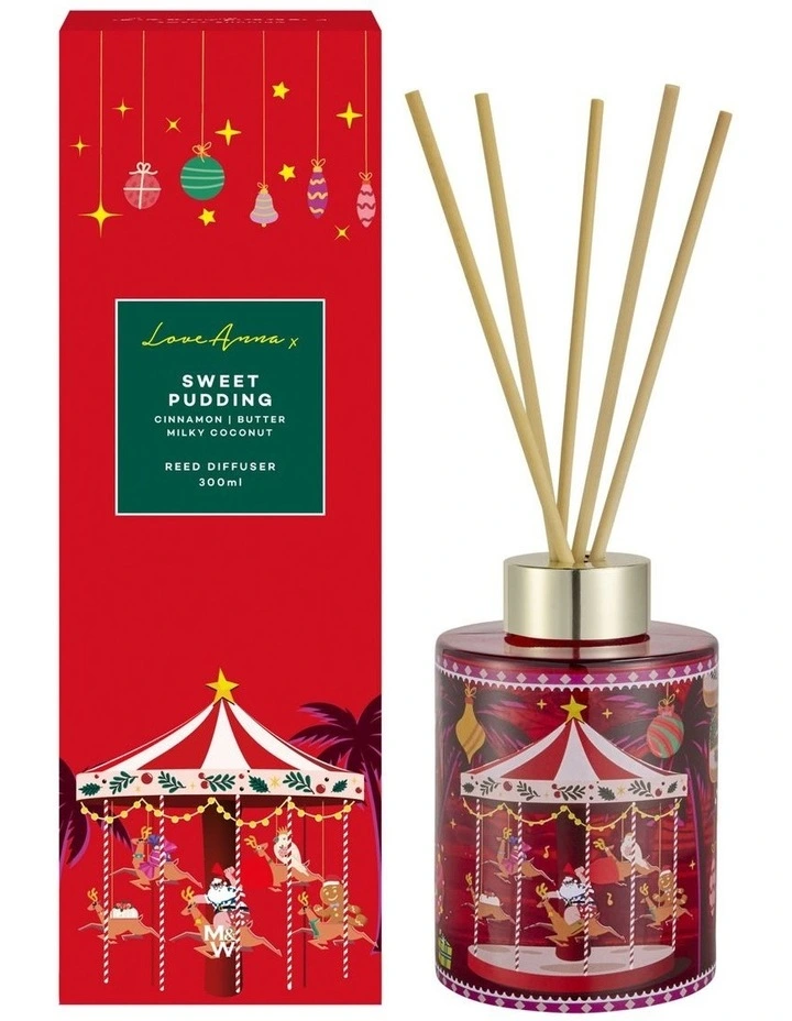 Festive Down Sweet Pudding Diffuser 300ml image 1