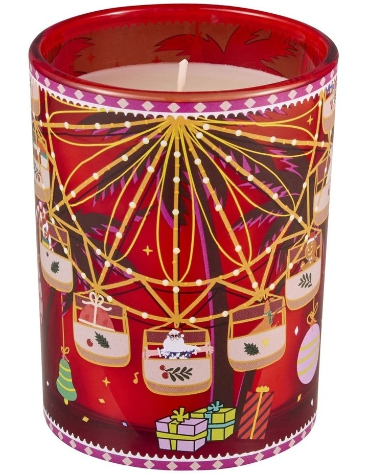 Festive Down Sweet Pudding Fragrance Candle 235g image 2
