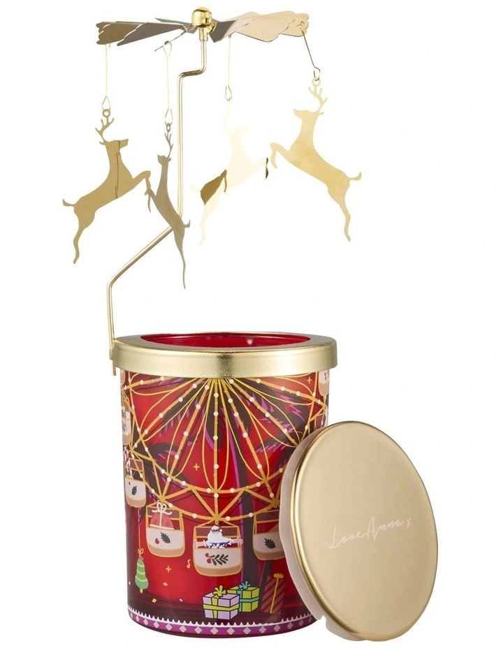 Festive Down Sweet Pudding Fragrance Candle 235g image 3