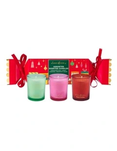 Festive Down Under Fragrance Candle 50g Set Of 3 in Multi