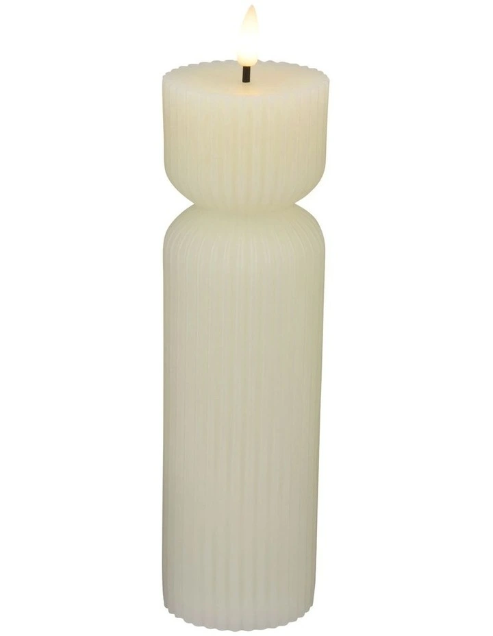 Let's Get Lit Linea LED Sculptural Candle 6.5x22cm image 2