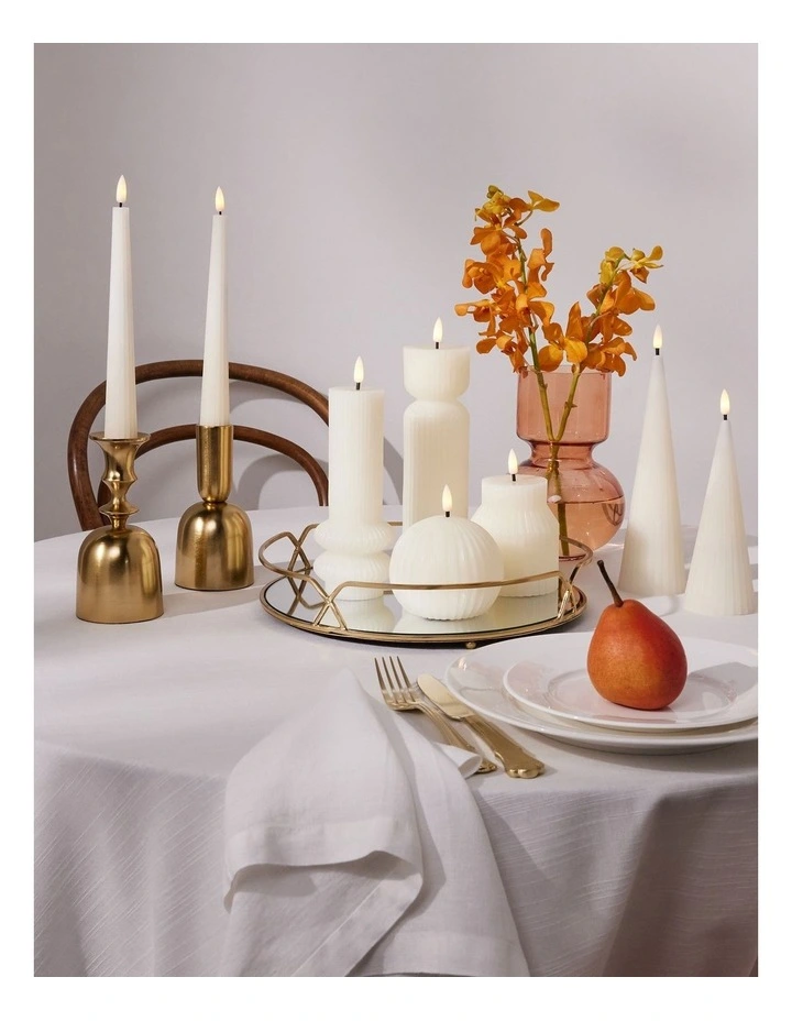 Let's Get Lit Linea LED Sculptural Candle 6.5x22cm image 4