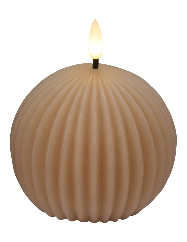Let's Get Lit Linea LED Ball Candle 10x9cm image 2
