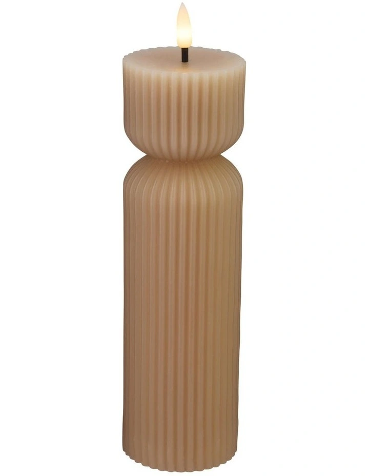 Let's Get Lit Linea LED Sculptural Candle 6.5x22cm image 2