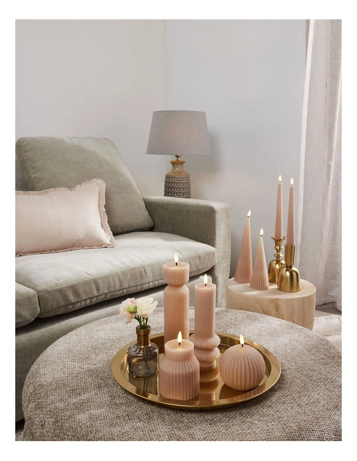 Let's Get Lit Linea LED Sculptural Candle 6.5x22cm image 3
