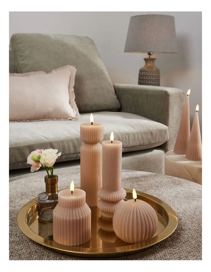 Let's Get Lit Linea LED Sculptural Candle 6.5x22cm image 4