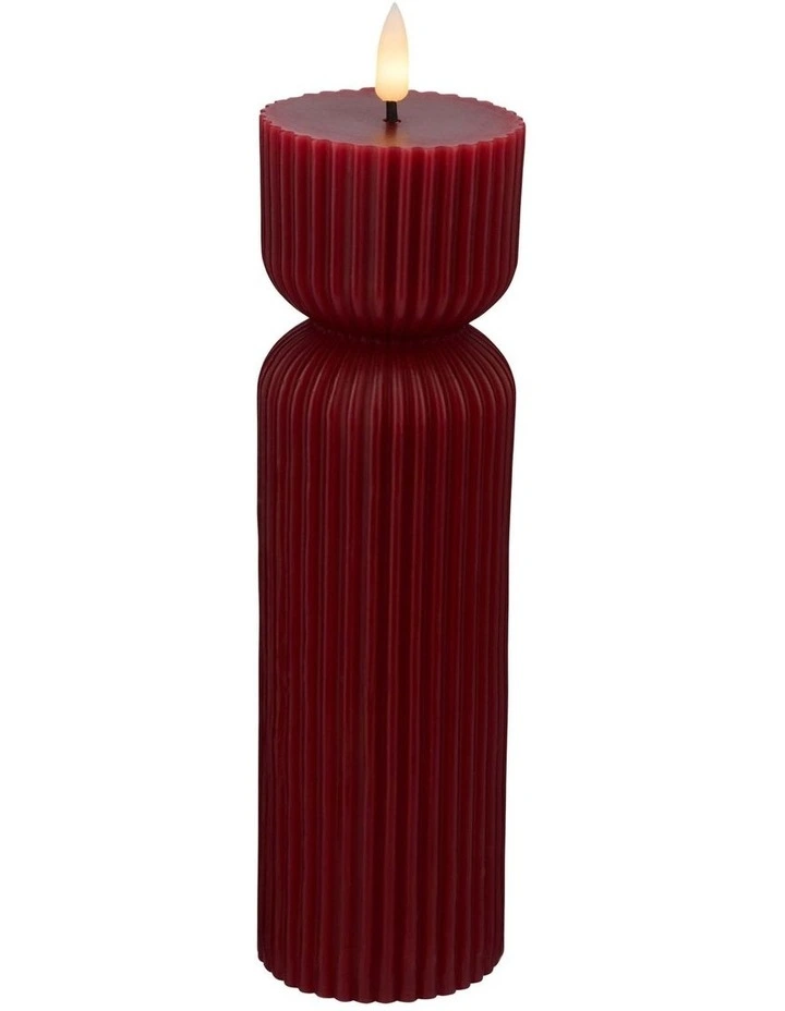 Let's Get Lit LED Sculptural Candle 6.5x22cm image 2