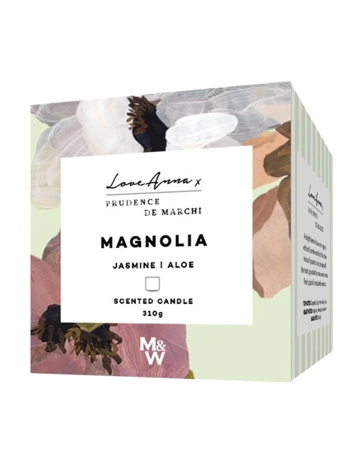 Prudence De Marchi Magnolia Jasmine Aloe Candle 325g Gift Boxed image 4