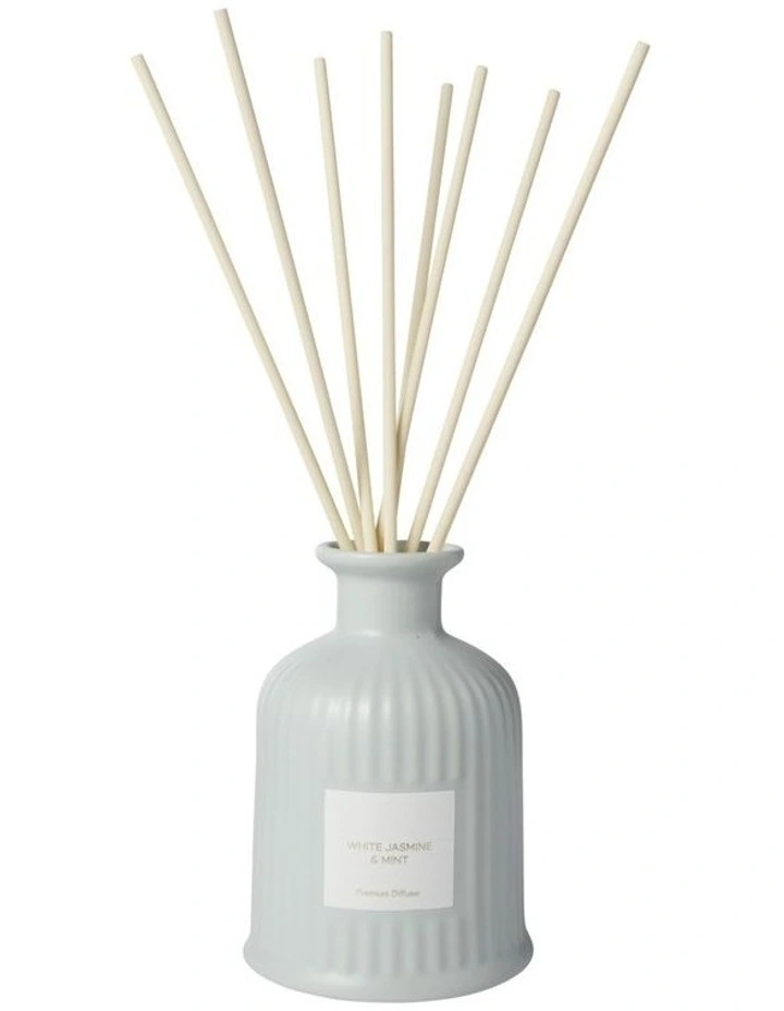 Royal Botanic Gardens Foxglove Diffuser 200ML White Jasmine & Mint Gift Boxed image 1