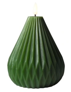 Let's Get Lit Christmas Candle Pear 12x14cm Pine Gift Boxed