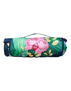 Tropical Twilight Reversible Picnic Blanket 200x150cm