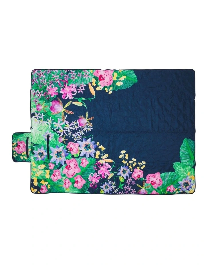 Tropical Twilight Reversible Picnic Blanket 200x150cm image 4