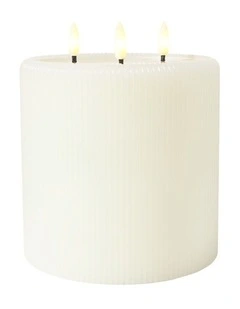 Let's Get Lit Candle 3 Wick 15x15cm Natural Gift Boxed