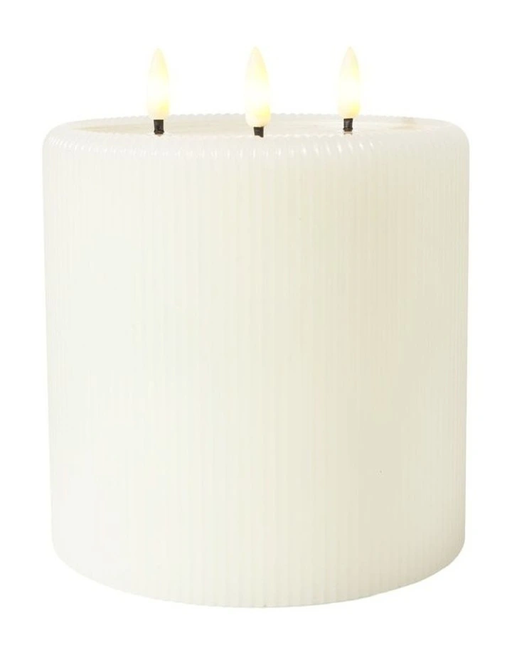 Let's Get Lit Candle 3 Wick 15x15cm Natural Gift Boxed image 1