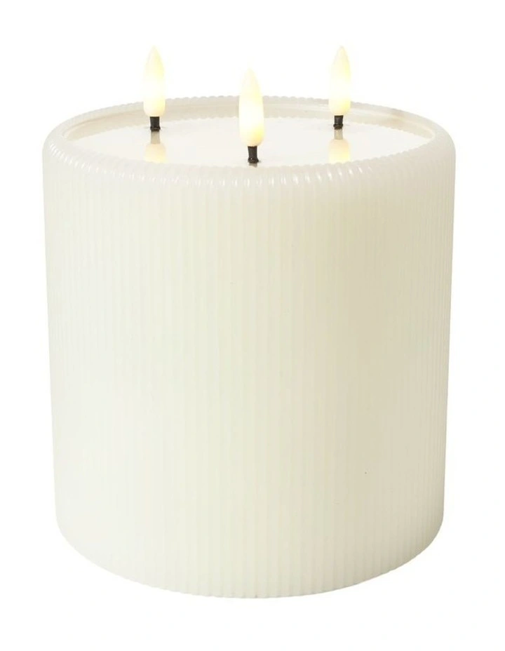 Let's Get Lit Candle 3 Wick 15x15cm Natural Gift Boxed image 2