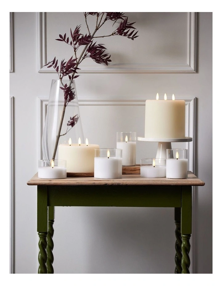 Let's Get Lit Candle 3 Wick 15x15cm Natural Gift Boxed image 3