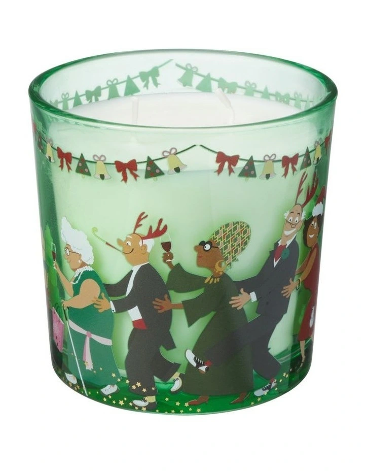 Jolly Folk Festive Pine Fragrance Candle 340g Gift Boxed image 2