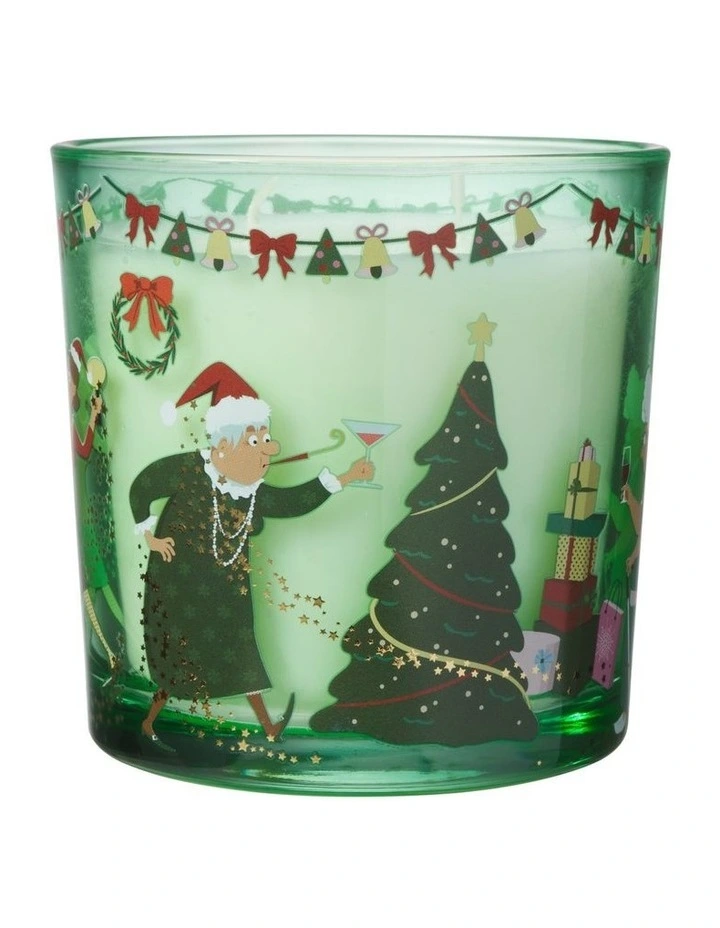 Jolly Folk Festive Pine Fragrance Candle 340g Gift Boxed image 3