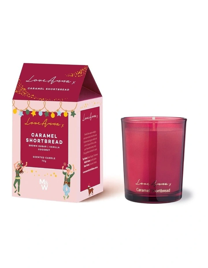 Jolly Folk Caramel Shortbread Fragrance Candle 50g House Gift Boxed image 1