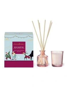 Jolly Folk Gin Martini Candle & Diffuser Set 70g & 40ML Gift Boxed