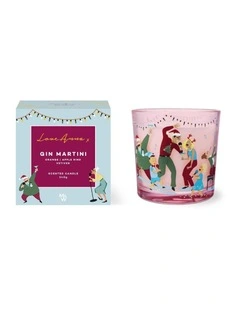 Jolly Folk Gin Martini Fragrance Candle 340g Gift Boxed