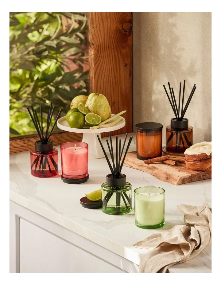 Kitchen Delights Fragrance Candle 205g Lemongrass Gift Boxed image 4