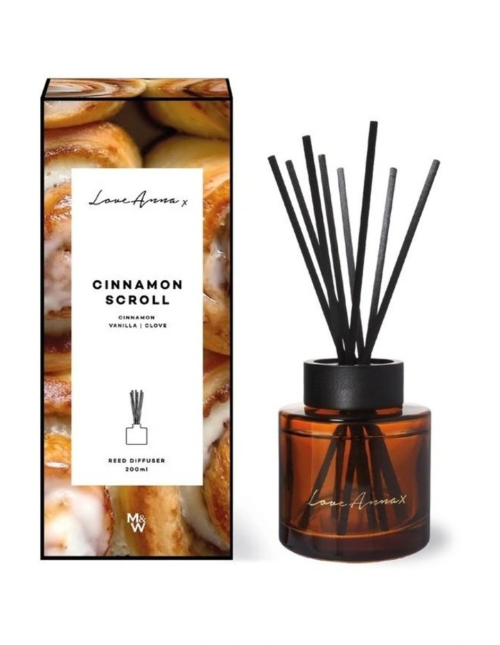 Kitchen Delights Diffuser 200ML Cinnamon Scroll Gift Boxed image 1