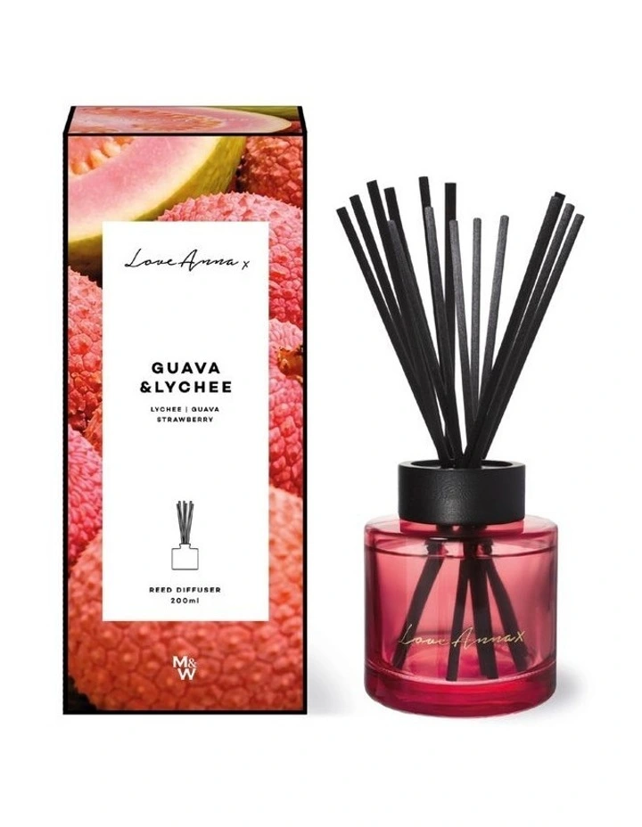 Kitchen Delights Diffuser 200ML Guava & Lychee Gift Boxed image 1