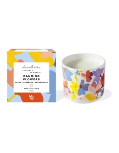 Prudence De Marchi Dancing Flowers Fragrance Candle 310g Gift Boxed