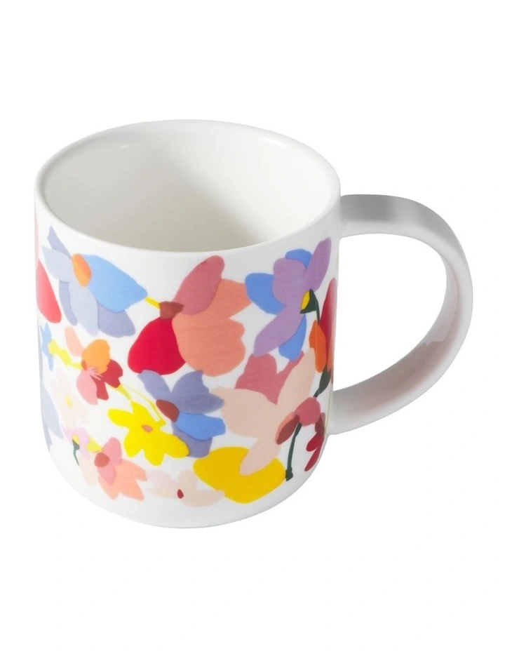 Prudence De Marchi Dancing Flowers Candle & Mug Giftset 180g & 350ML GB image 4