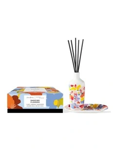Prudence De Marchi Dancing Flowers Diffuser & Tray Gift Boxed Set