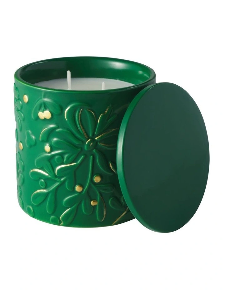Botanika Christmas Fragrance Candle 290g Mistletoe Gift Boxed image 2